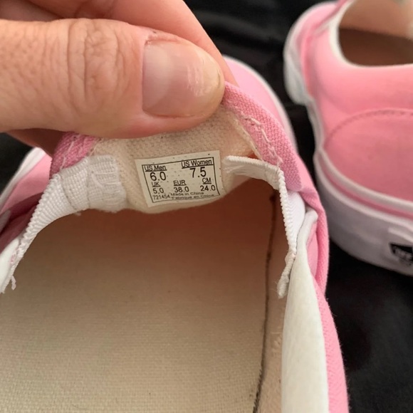 Pink women’s vans - Picture 4 of 4